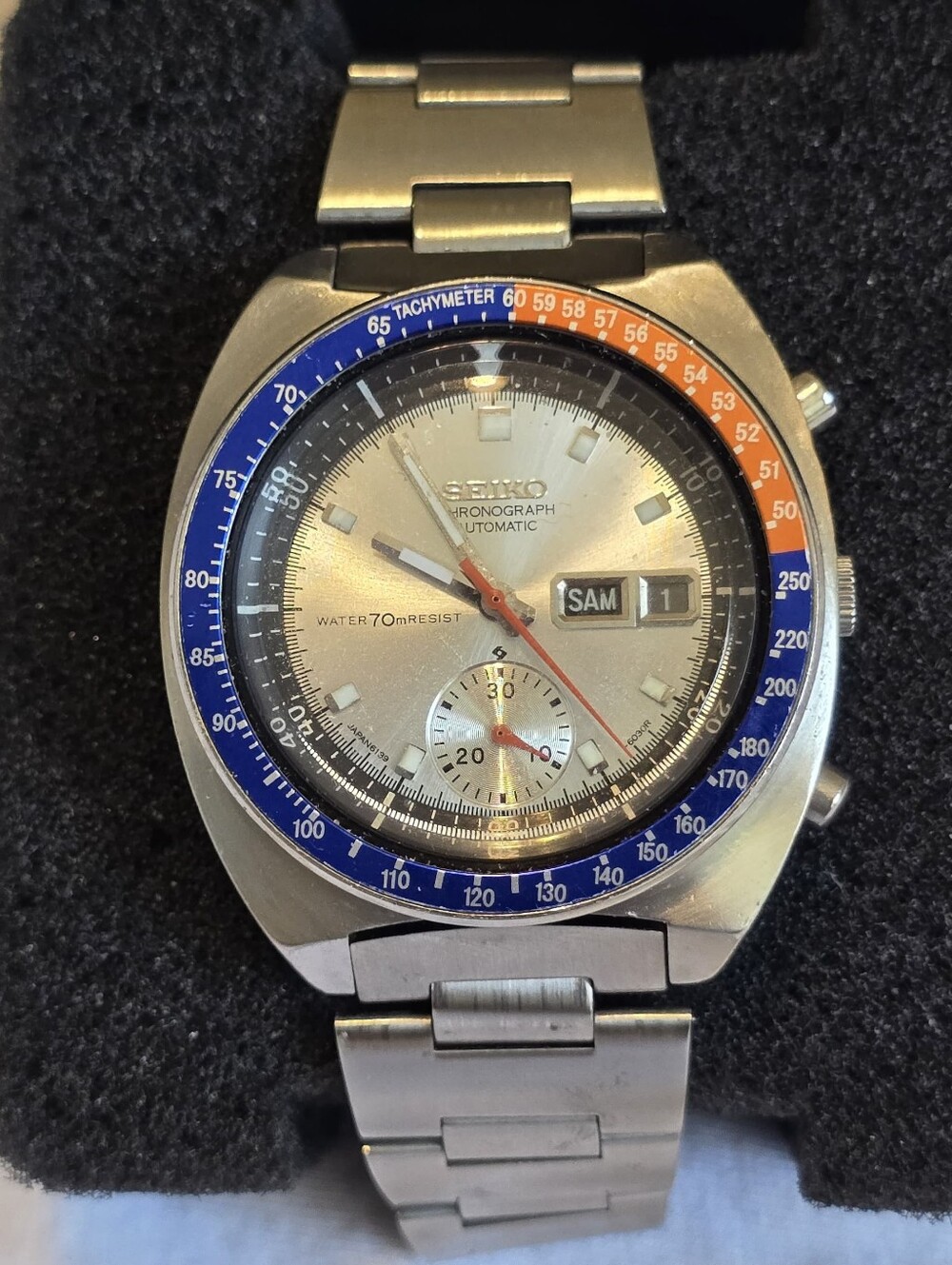 Seiko 6139 6002 Men's Chronograph Automatic, Excellent